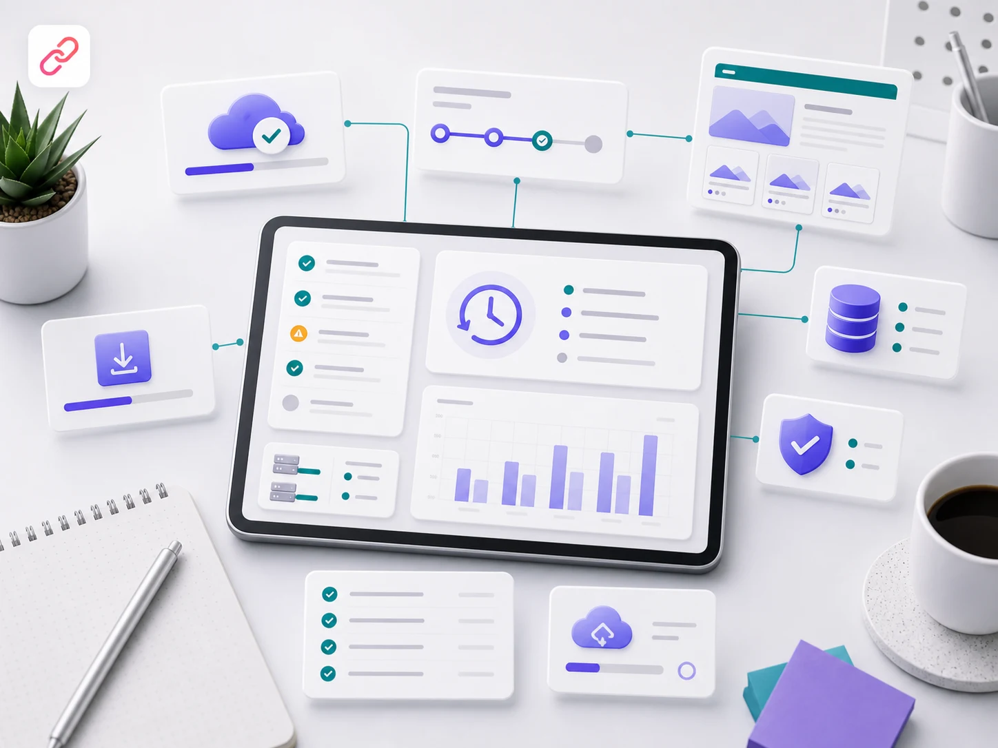 Backup and recovery support workspace