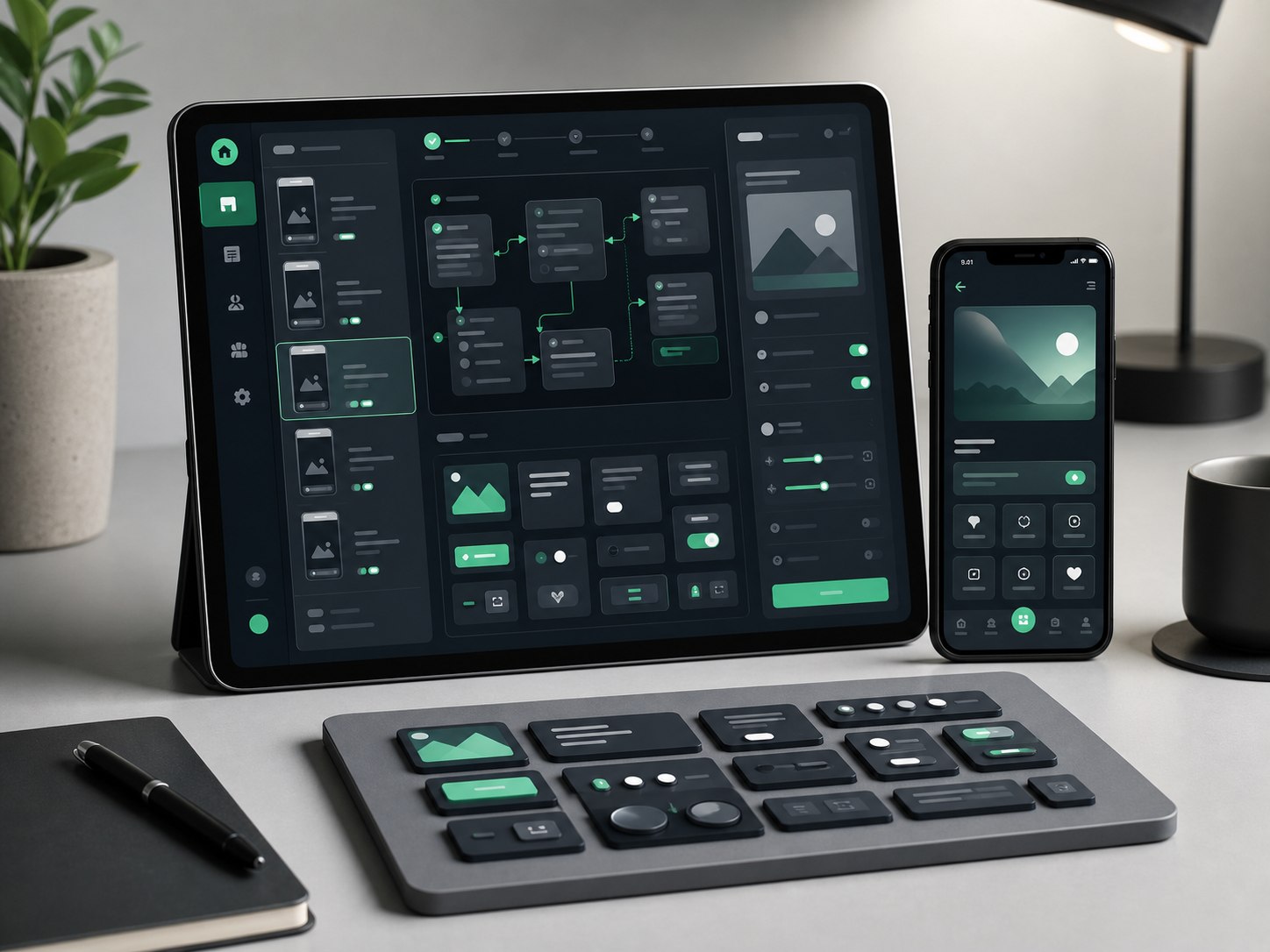 Mobile app admin and content workflow documentation