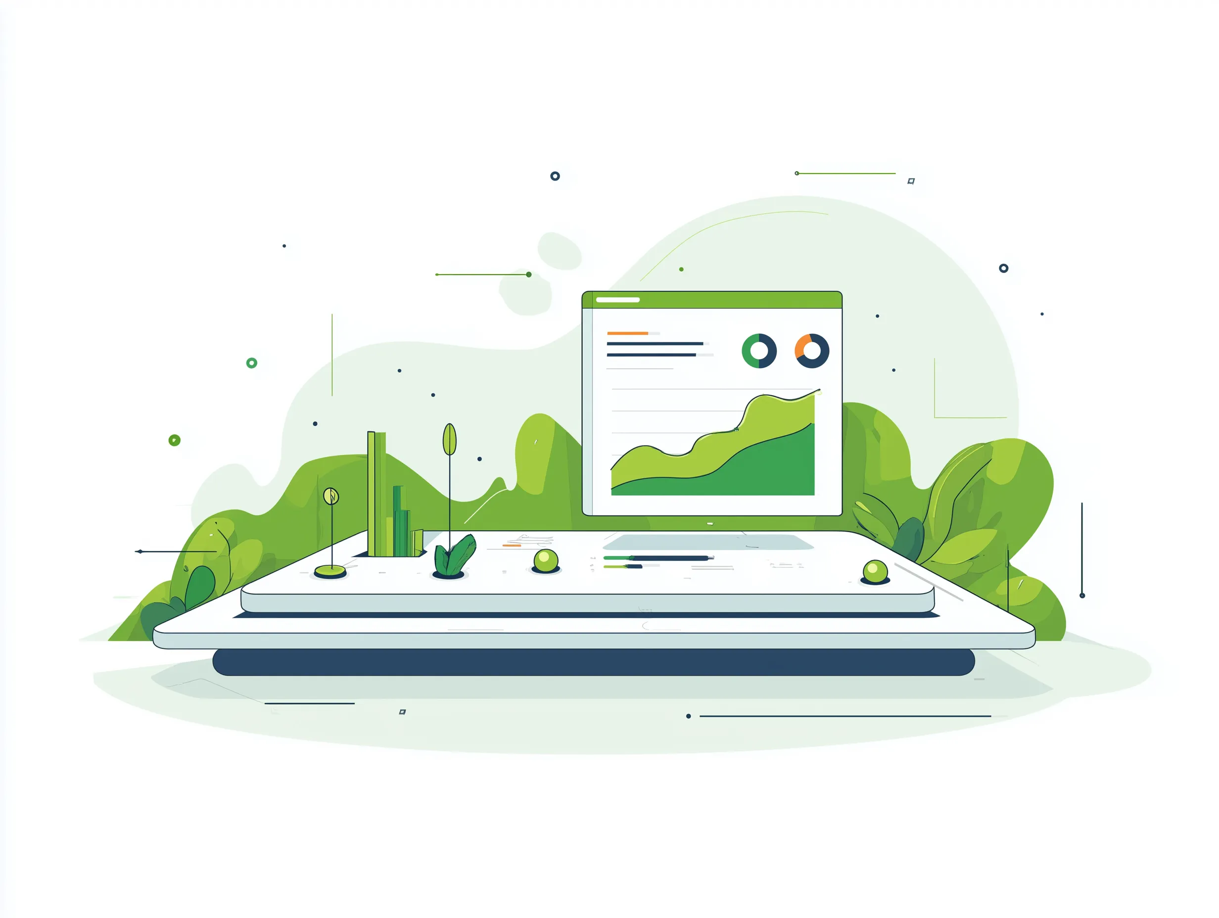 Analytics and SEO performance dashboard