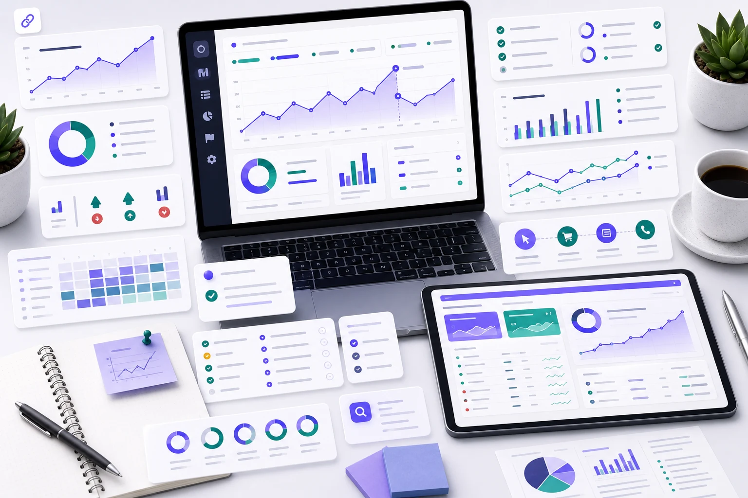 SEO reporting and measurement dashboard