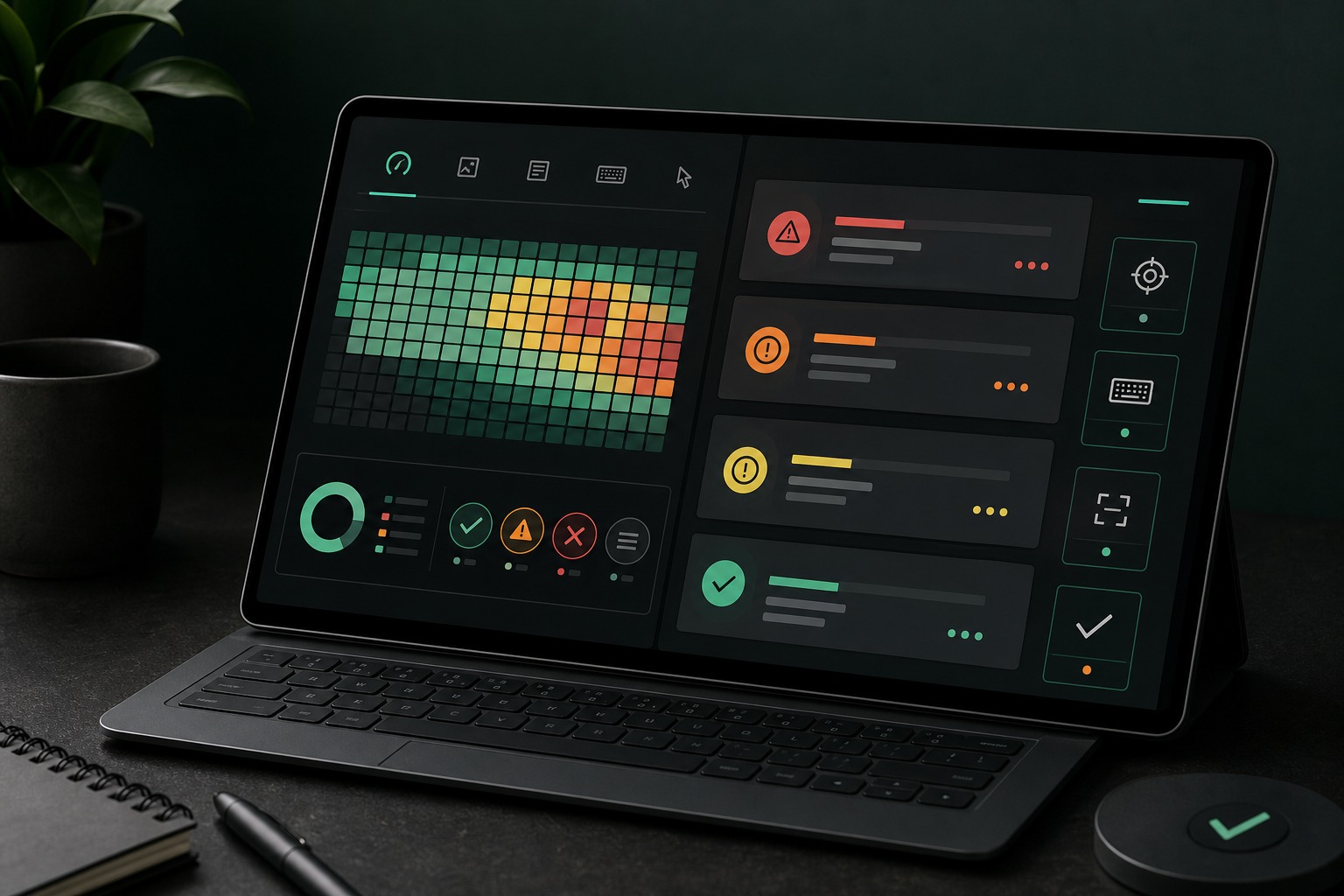 Accessibility risk and remediation priority dashboard